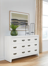 Tampa Furniture Outlet Lutz - Ashley Furniture - Binterglen Bedroom - Dresser / White - B427-31